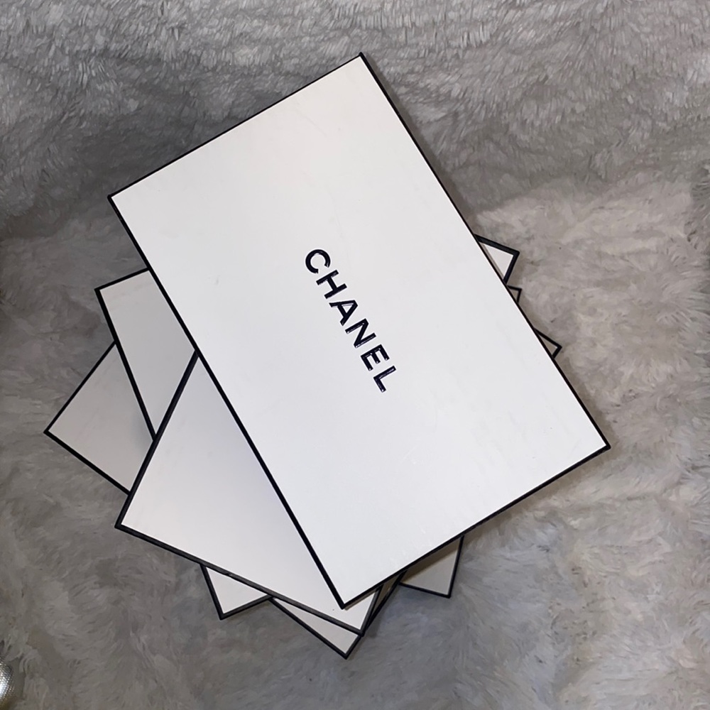 Authentic Chanel empty boxes.